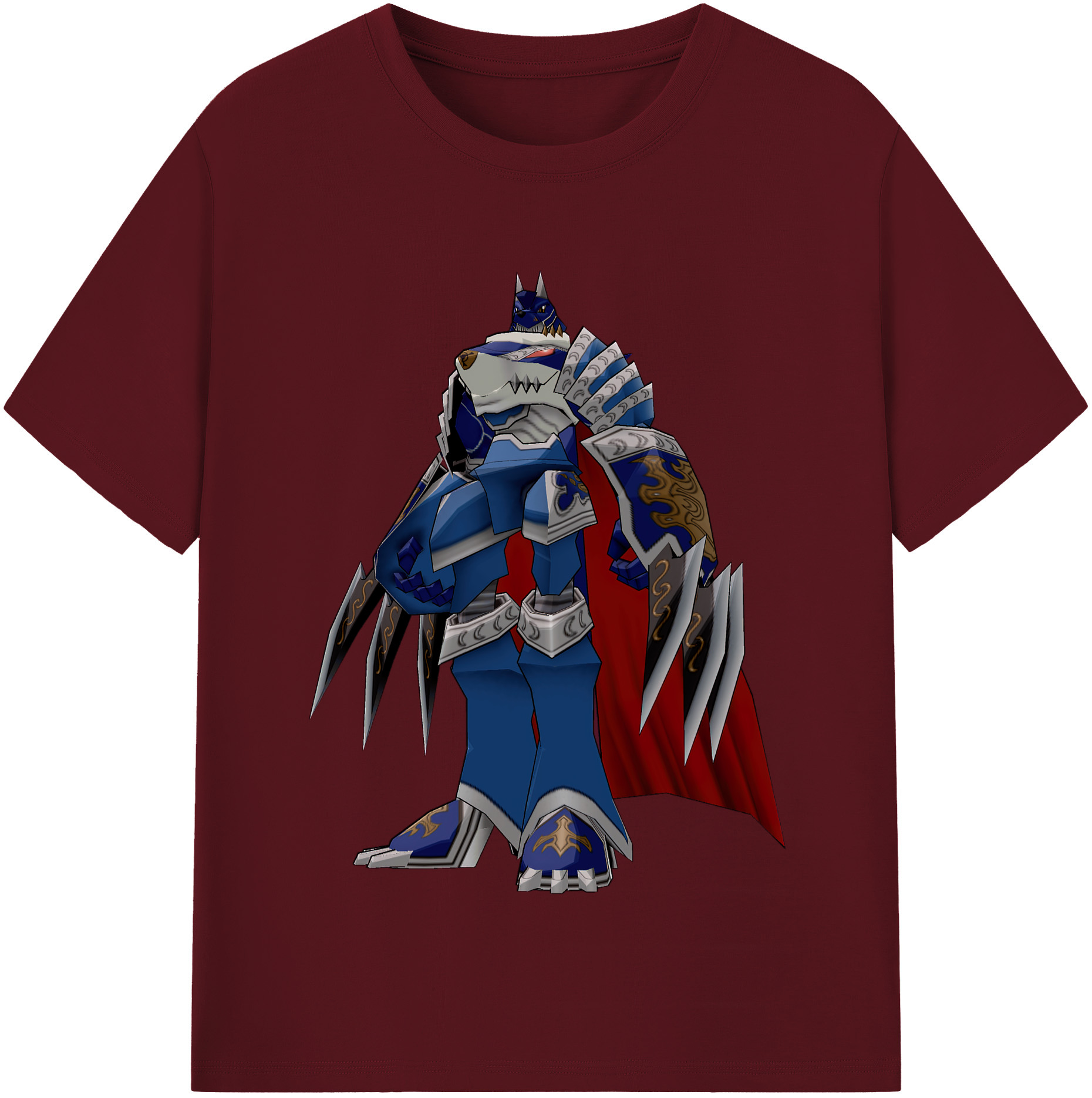 （画像用） Digimon デジタルモンスター/デジモン 綿100％半袖Tシャツ（フロントプリント）